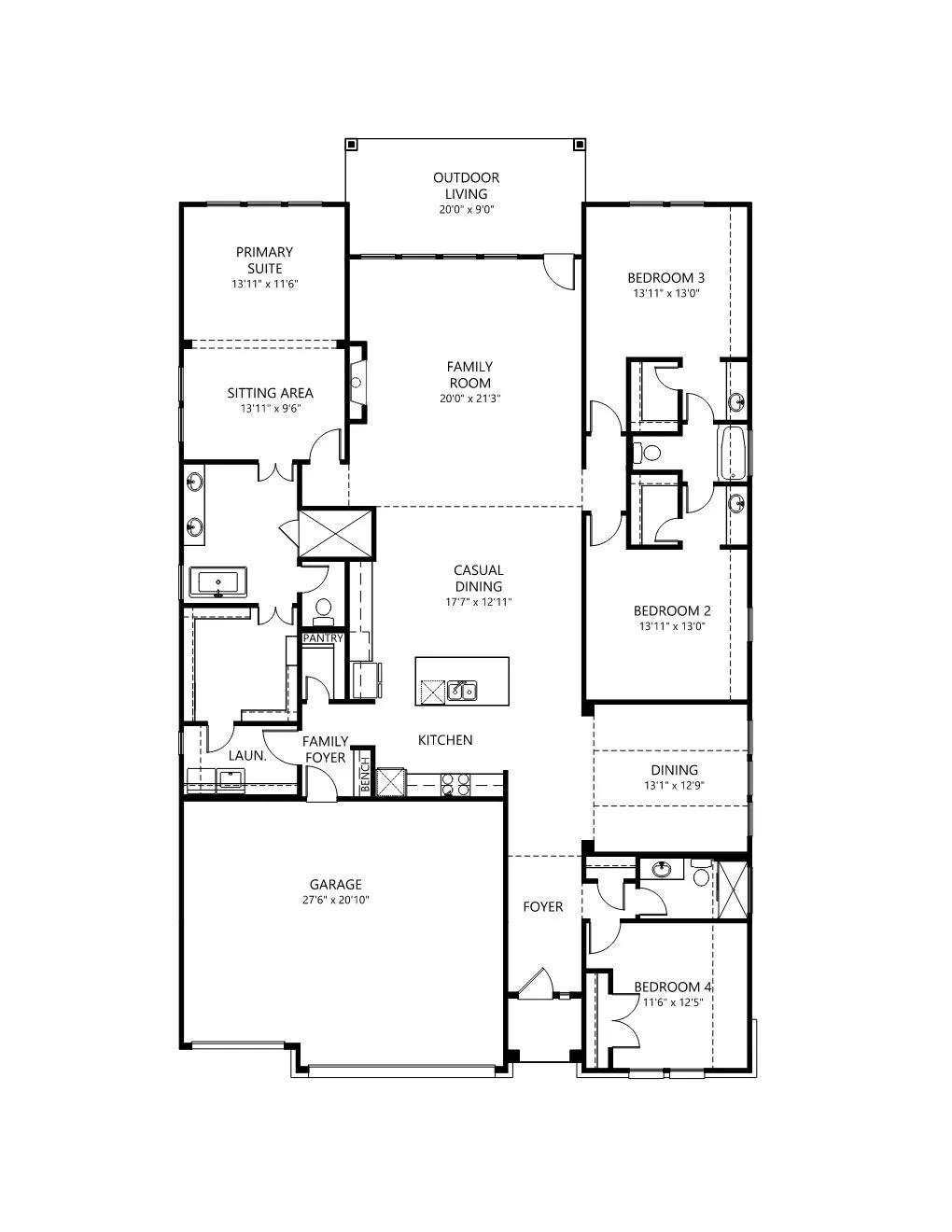 Floor Plan Main Level