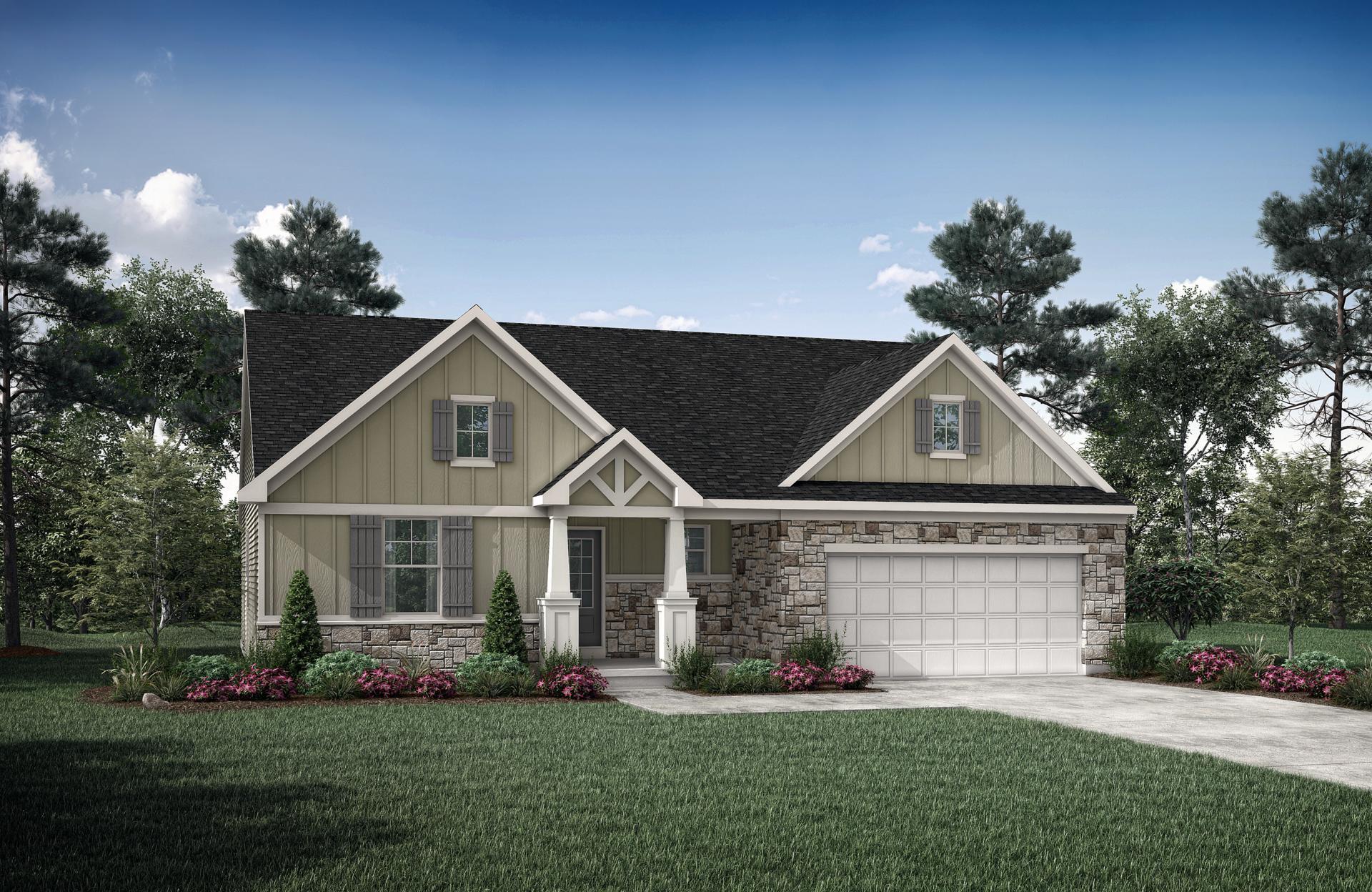 BEACHWOOD Plan at Hawk's Landing in Union, KY by Drees Homes