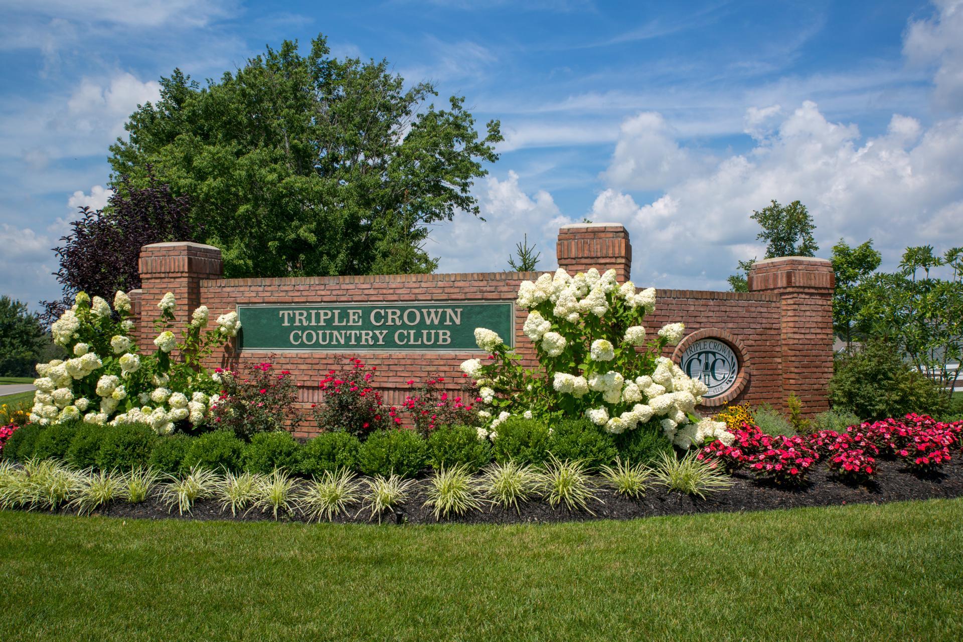 Triple Crown Country Club Community Entrance