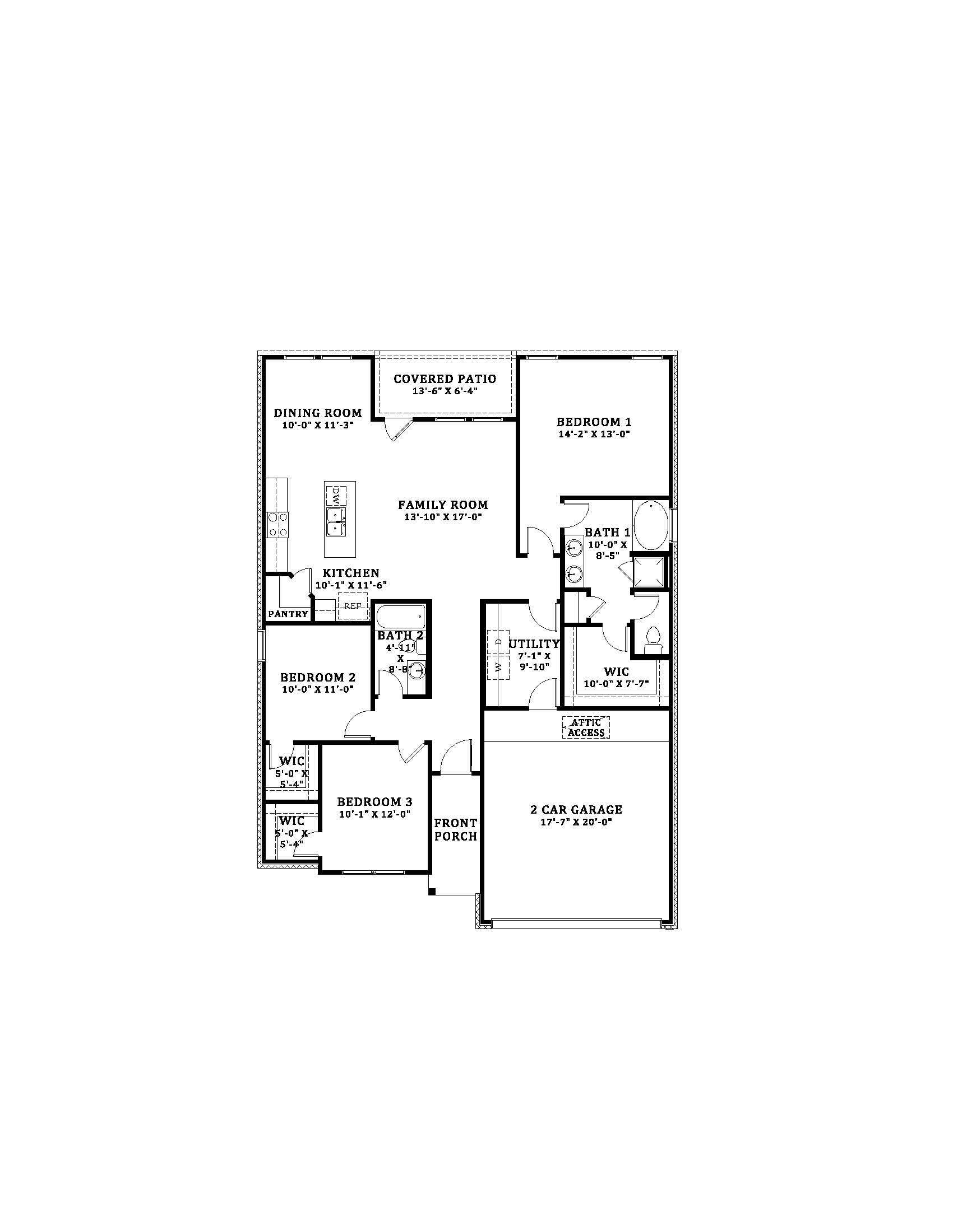 Plano de Planta:Floor Plan.