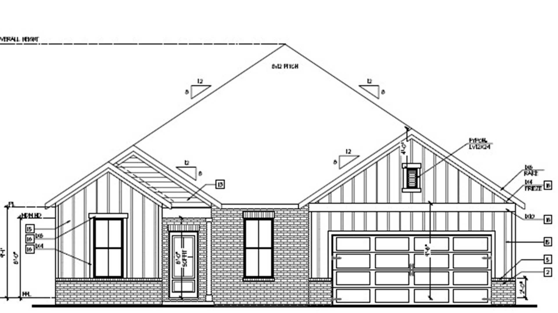 Elevation 0:Plan Elevation.