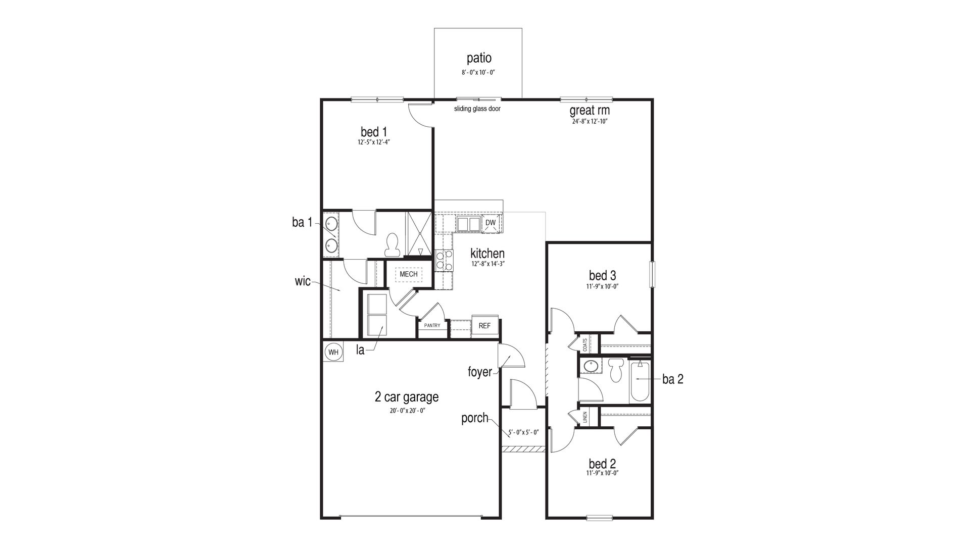 Plano de Planta:Floor Plan.