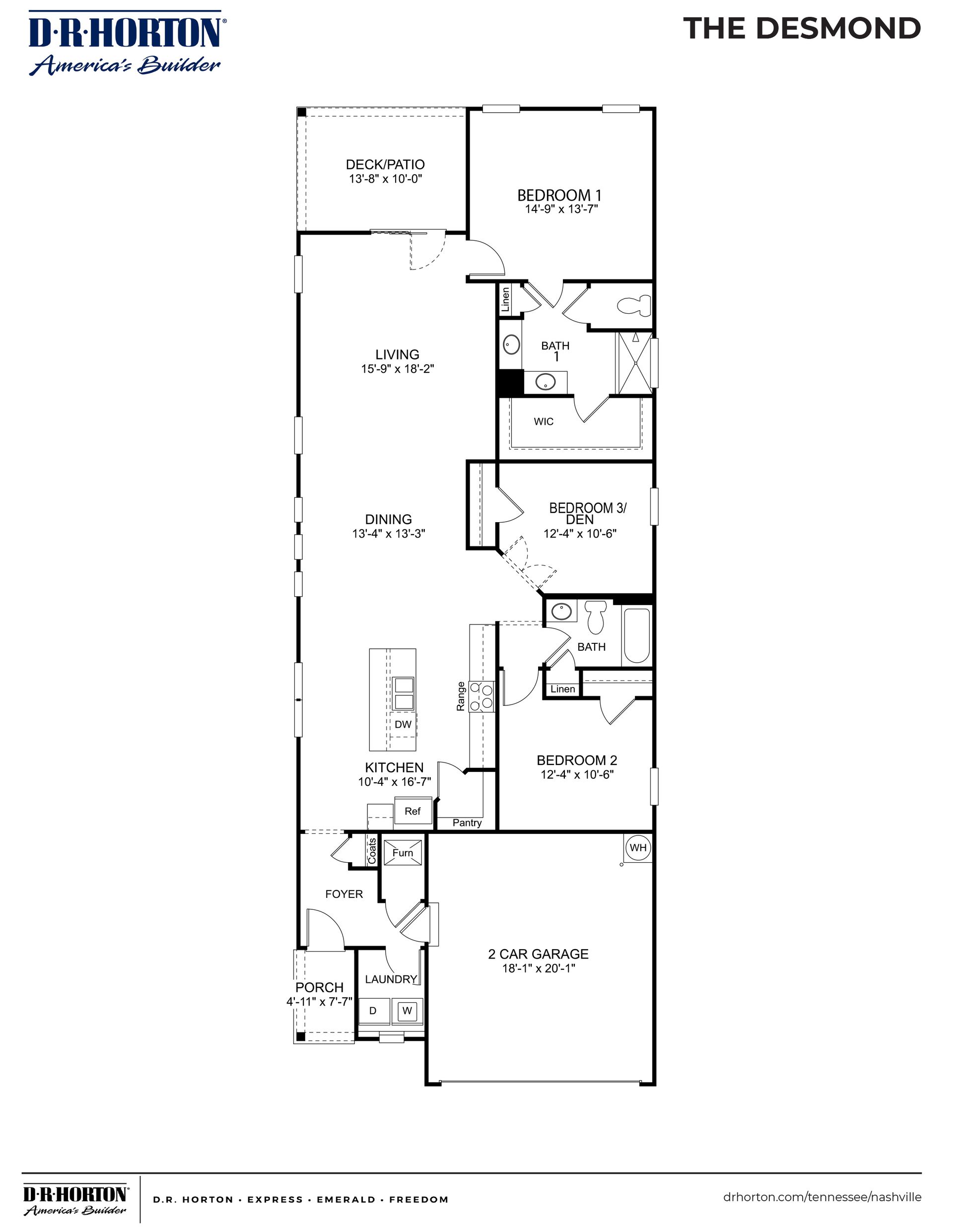Plano de Planta:Floor Plan.