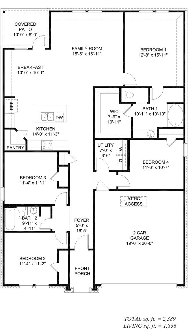 Plano de Planta:Floor Plan.