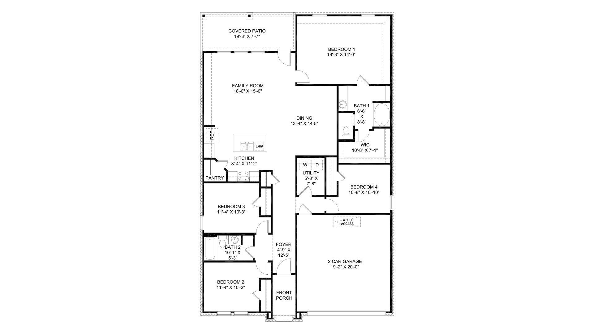 Plano de Planta:Floor Plan.