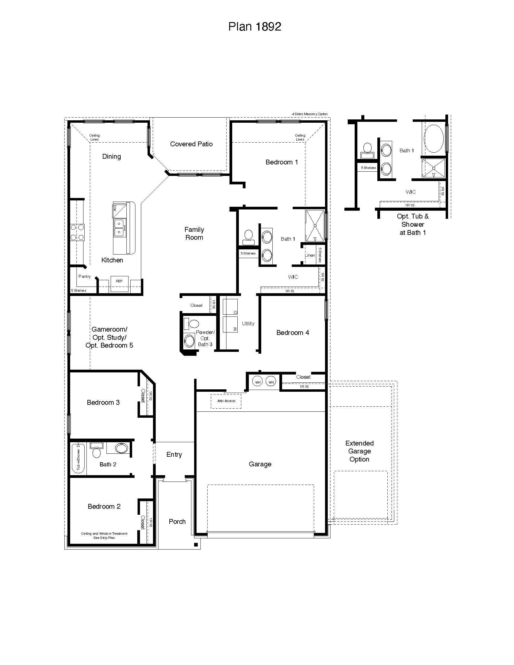 Plano de Planta:Floor Plan.