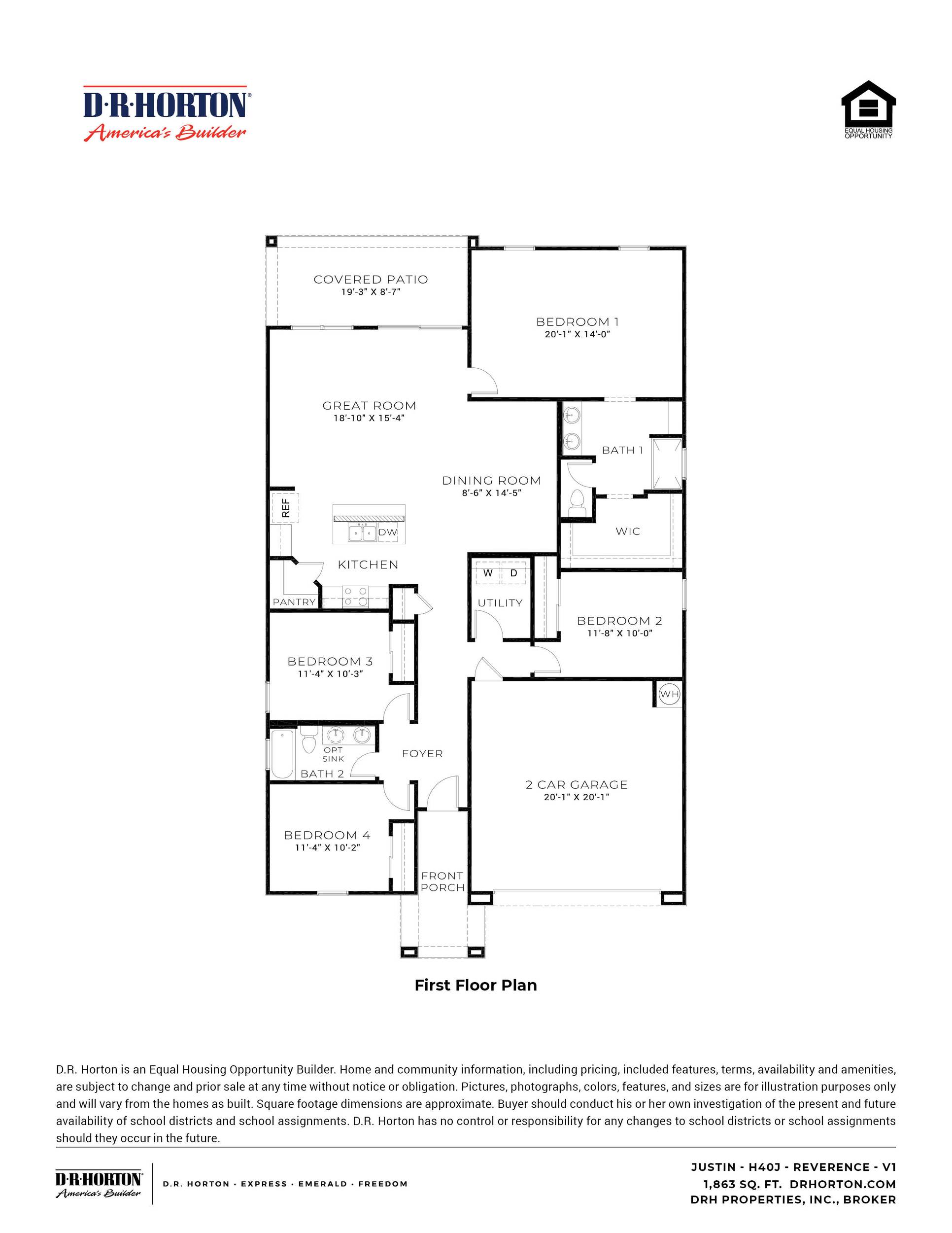 Plano de Planta:Floor Plan.