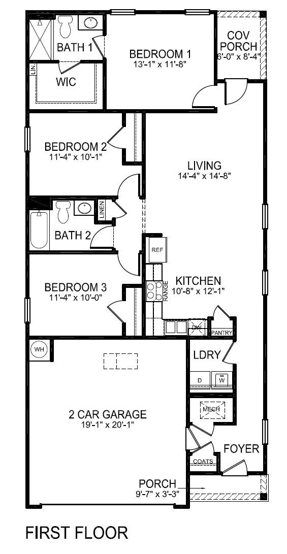 Plano de Planta:Floor Plan.