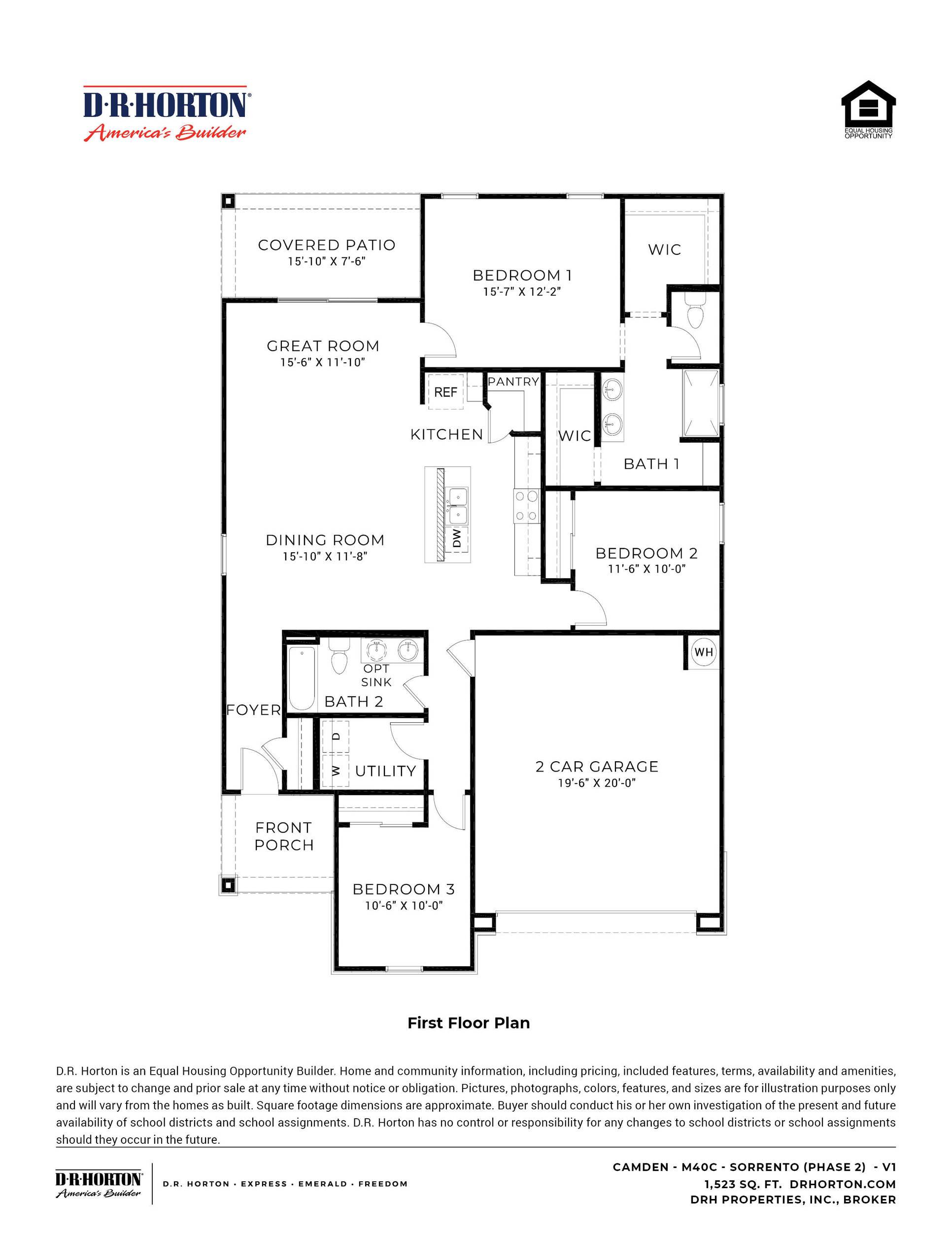 Plano de Planta:Floor Plan.