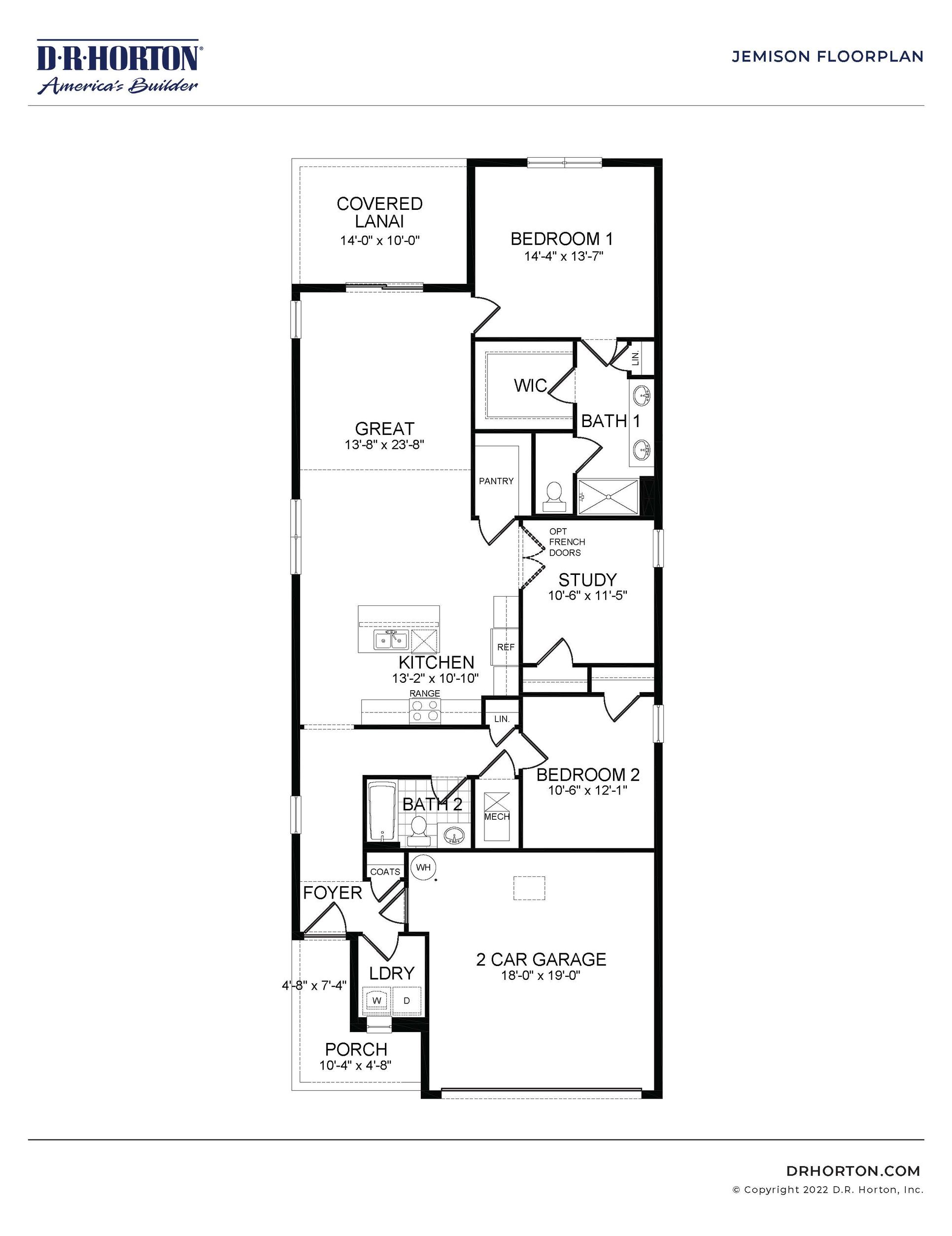 Plano de Planta:Floor Plan.