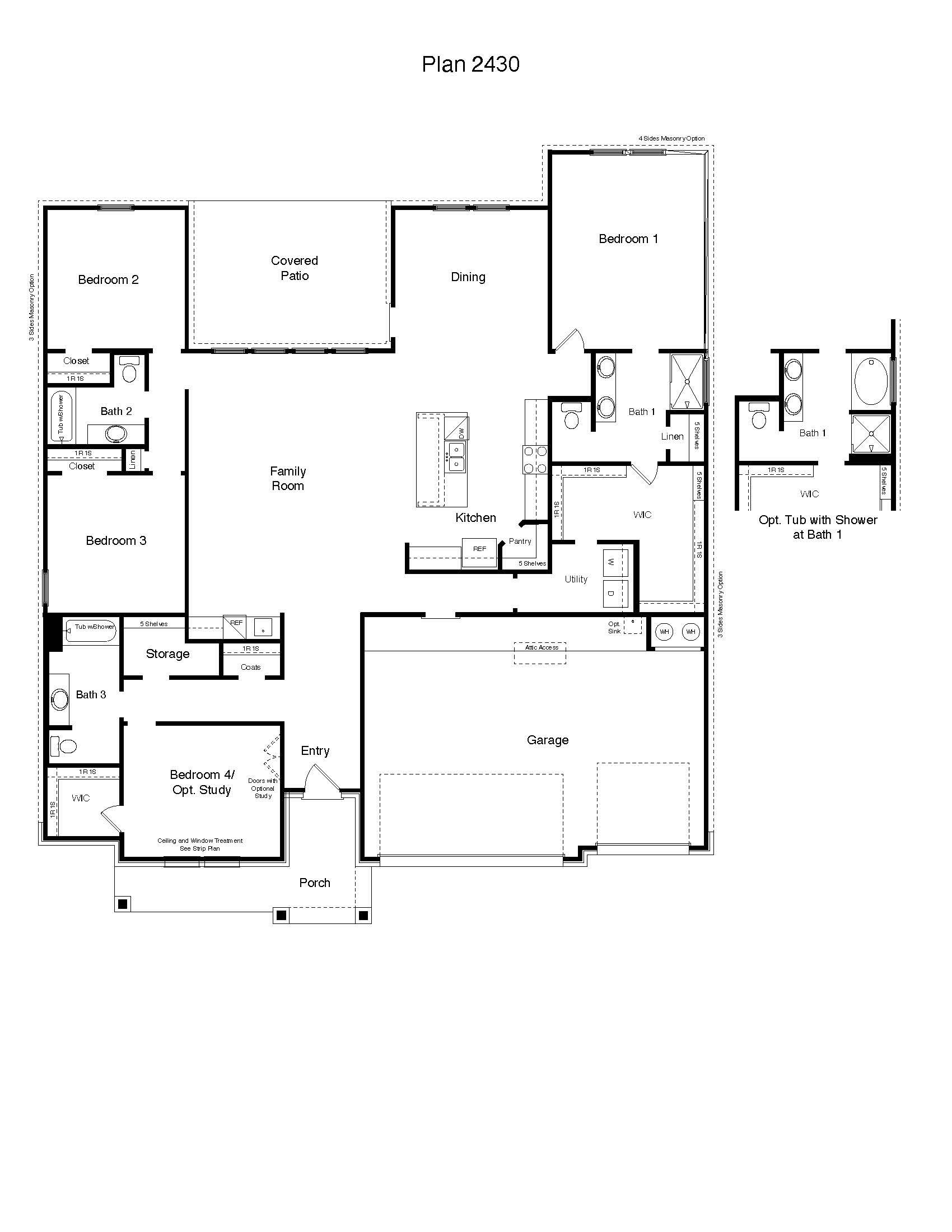 Plano de Planta:Floor Plan.