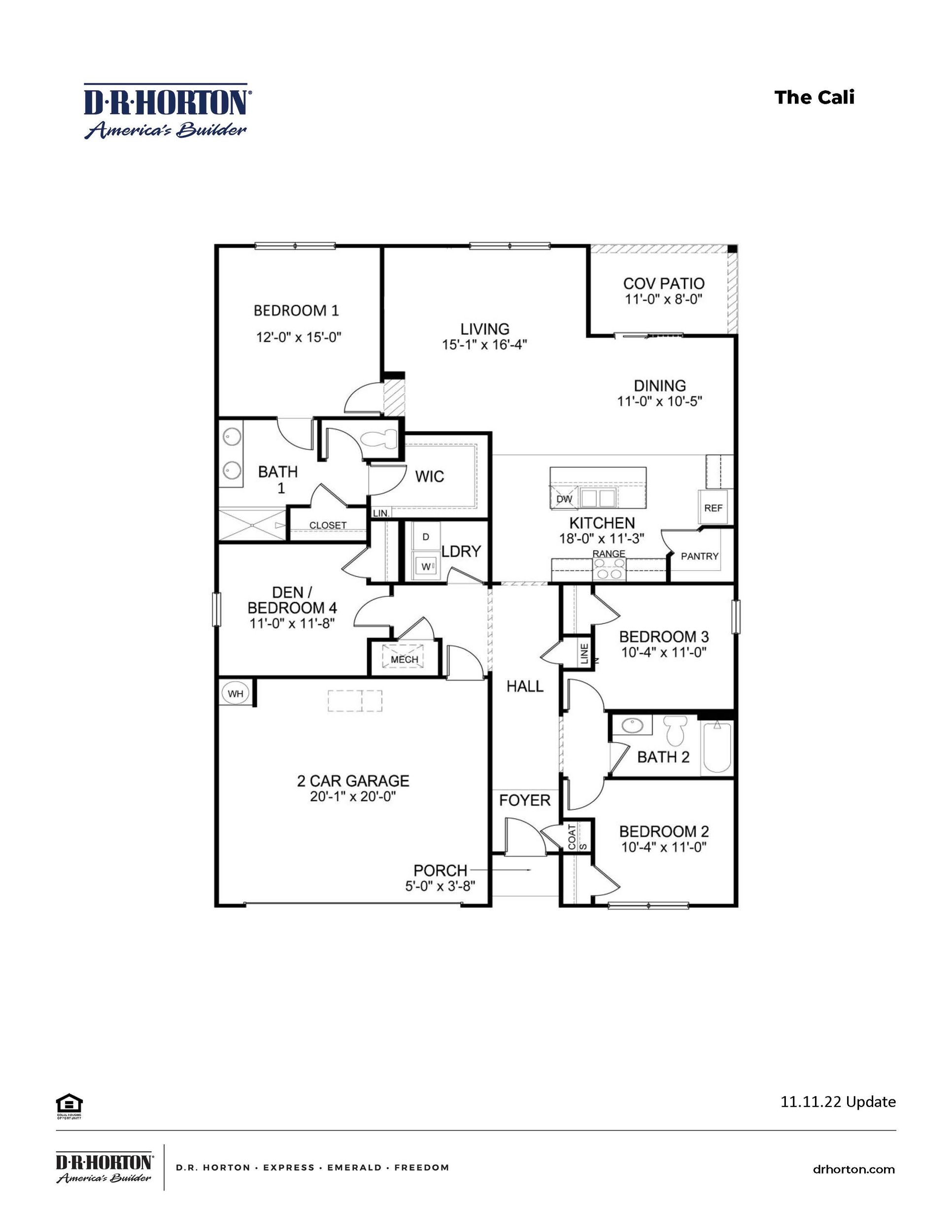 Plano de Planta:Floor Plan.