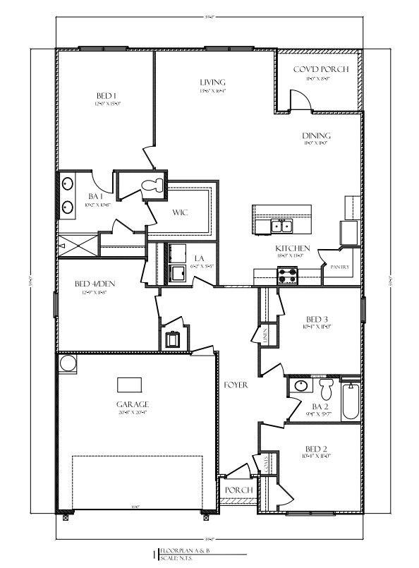Plano de Planta:Floor Plan.