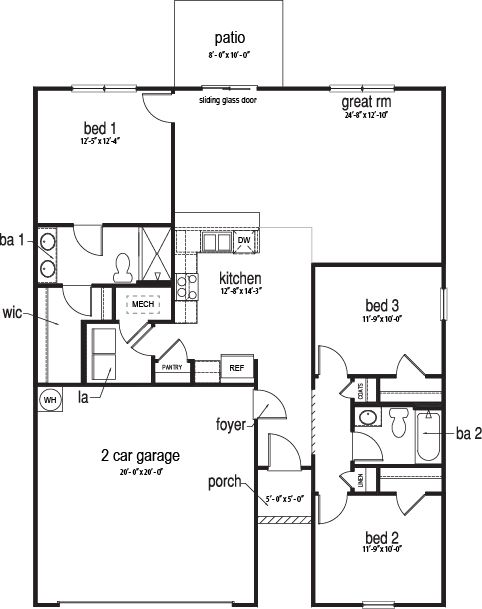 Plano de Planta:Floor Plan.