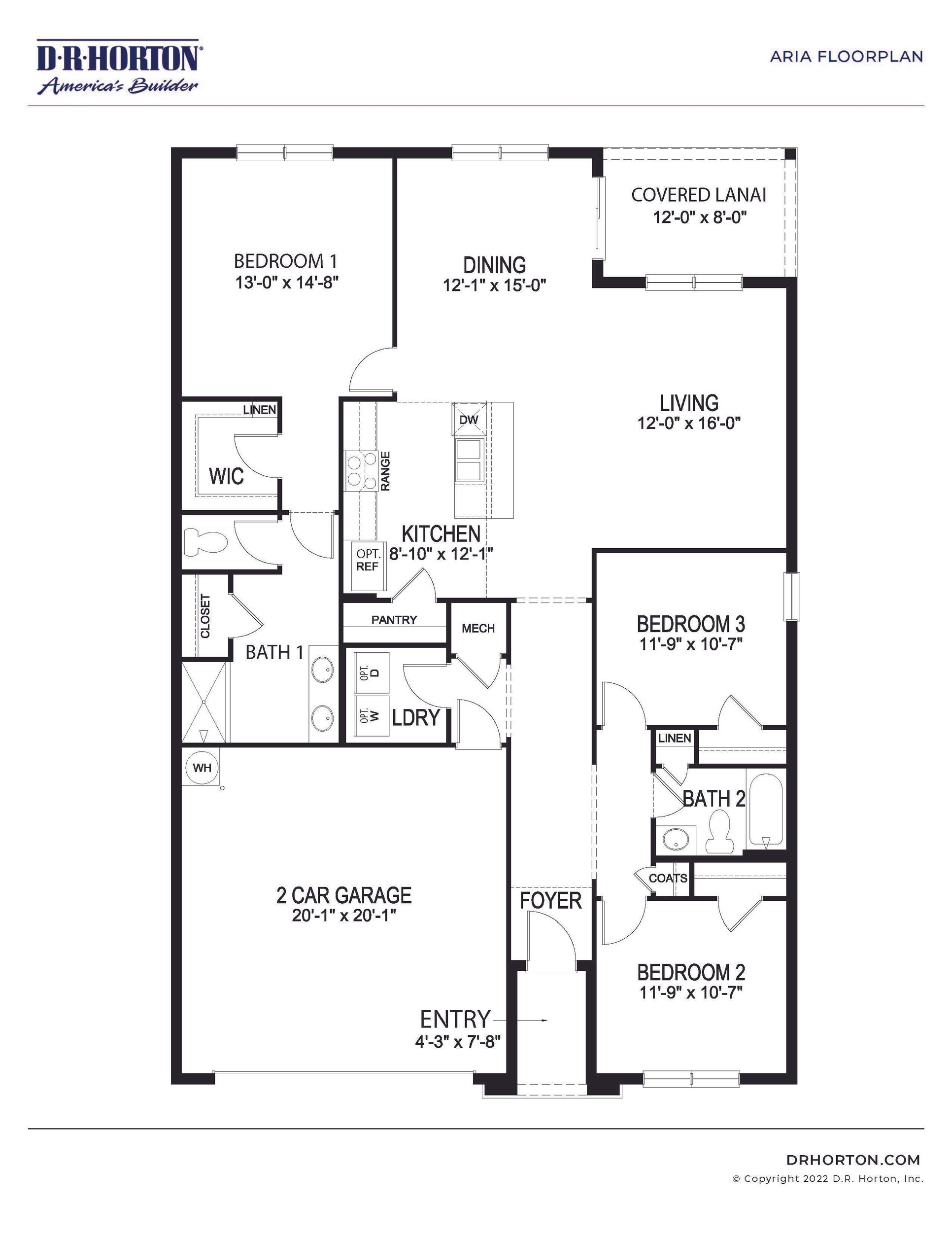 Plano de Planta:Floor Plan.