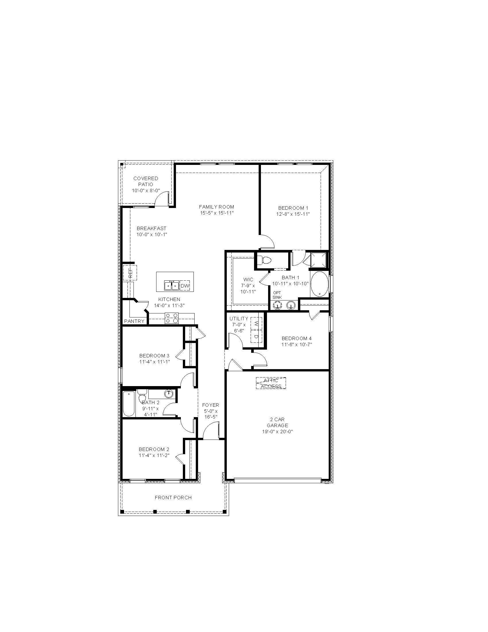 Plano de Planta:Floor Plan.
