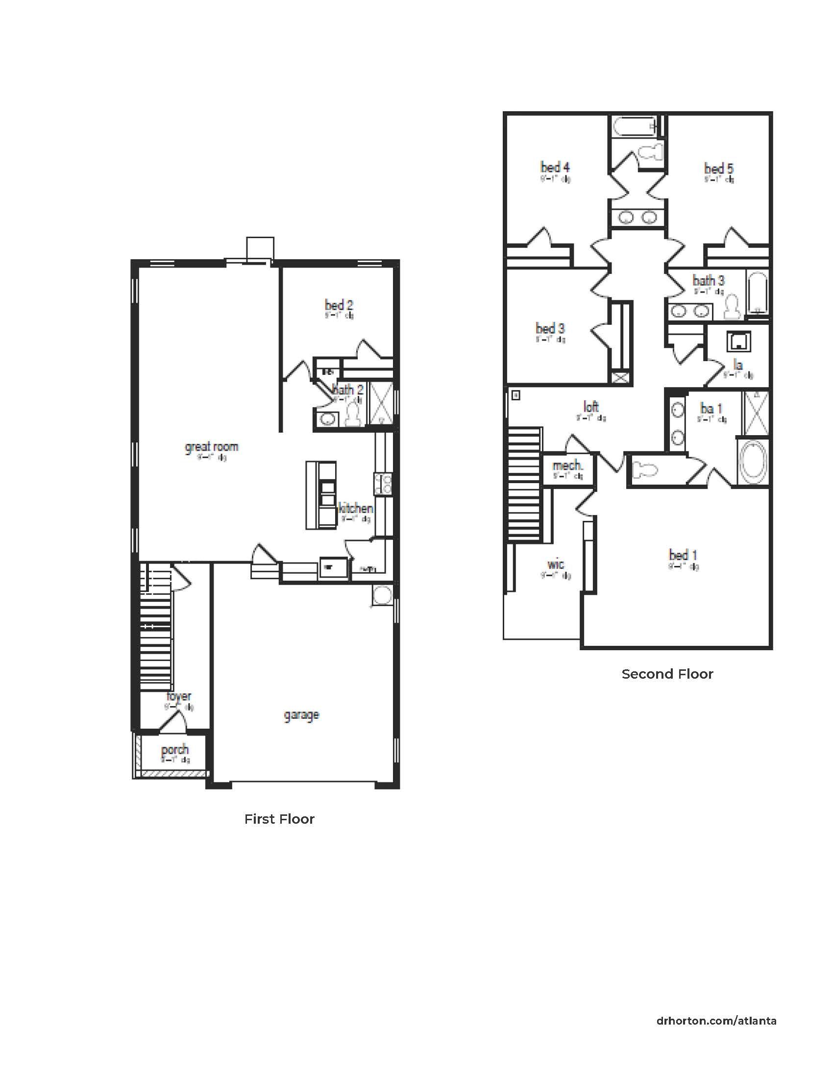Plano de Planta:Floor Plan.
