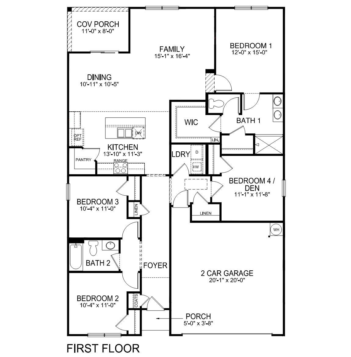 Plano de Planta:Floor Plan.