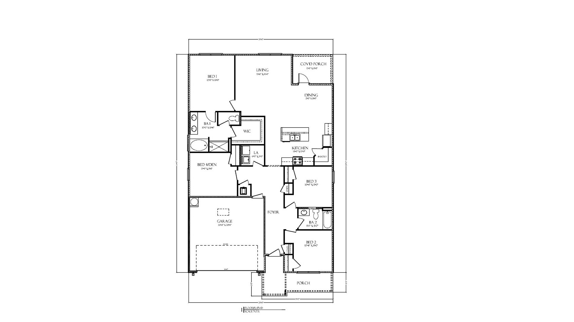 Plano de Planta:Floor Plan.