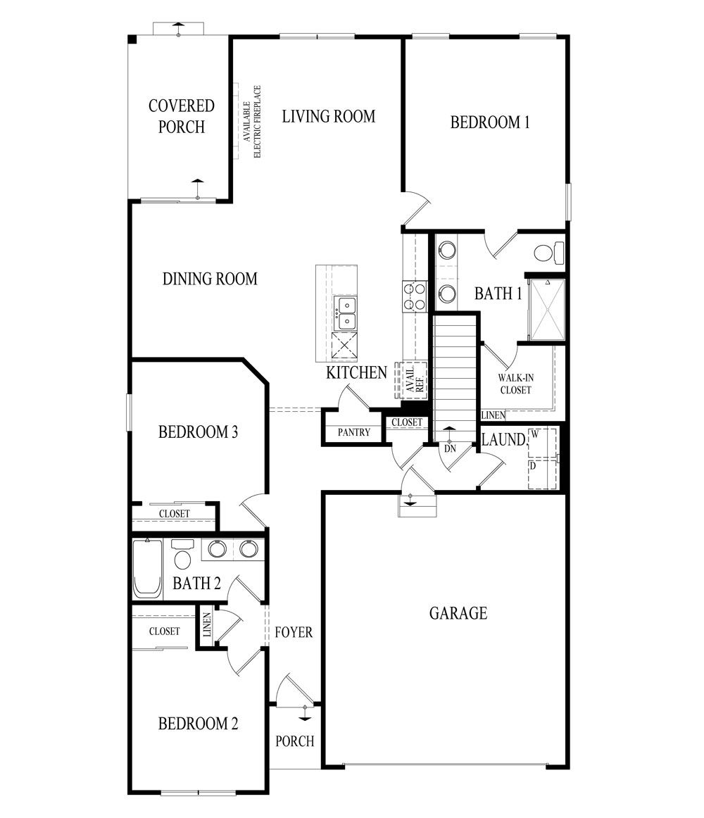 Plano de Planta:Floor Plan.