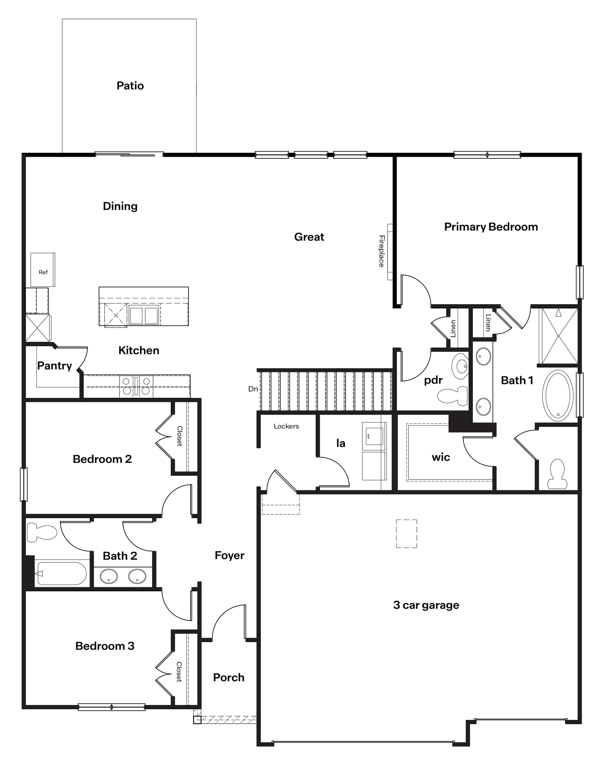 Plano de Planta:Floor Plan.