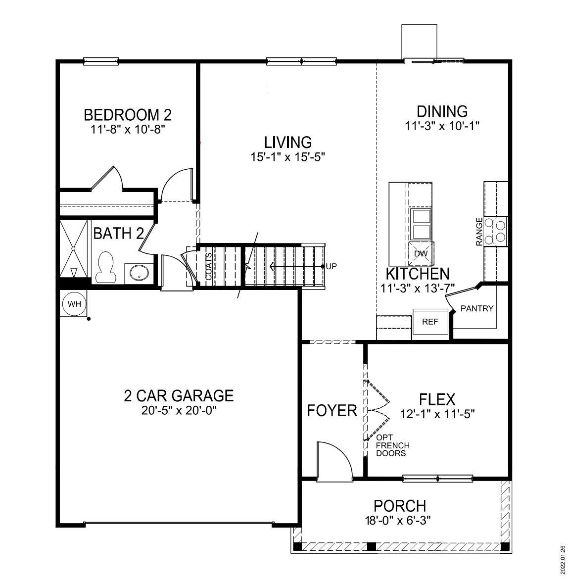 Plano de Planta:Floor Plan.