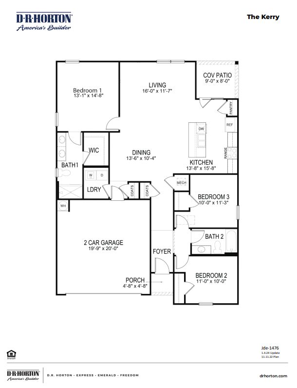 Plano de Planta:Floor Plan.