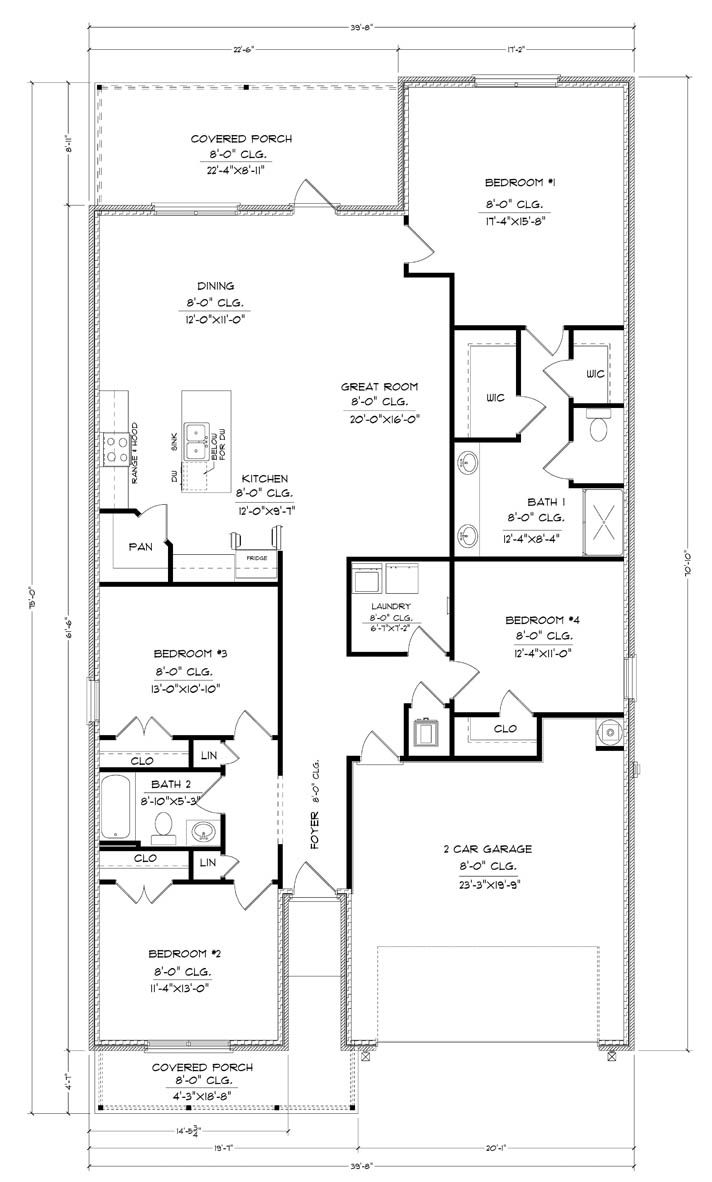 Plano de Planta:Floor Plan.