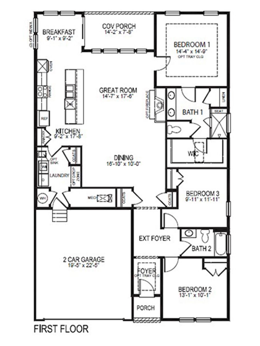 Plano de Planta:Floor Plan.