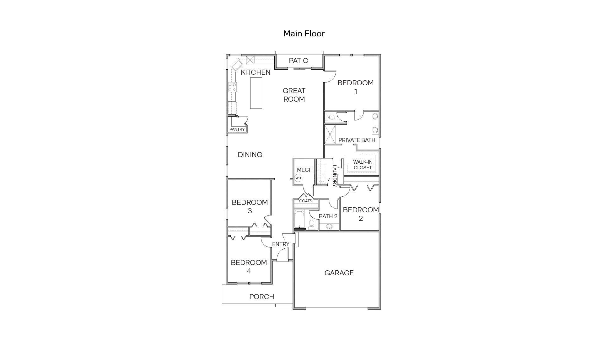 Plano de Planta:Floor Plan.