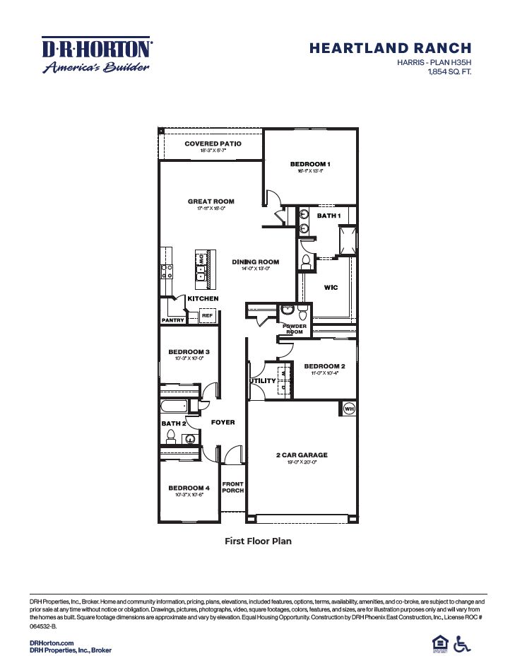Plano de Planta:Floor Plan.