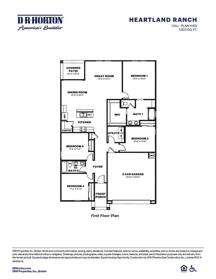 Plano de Planta:Floor Plan.