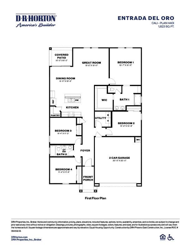 Plano de Planta:Floor Plan.