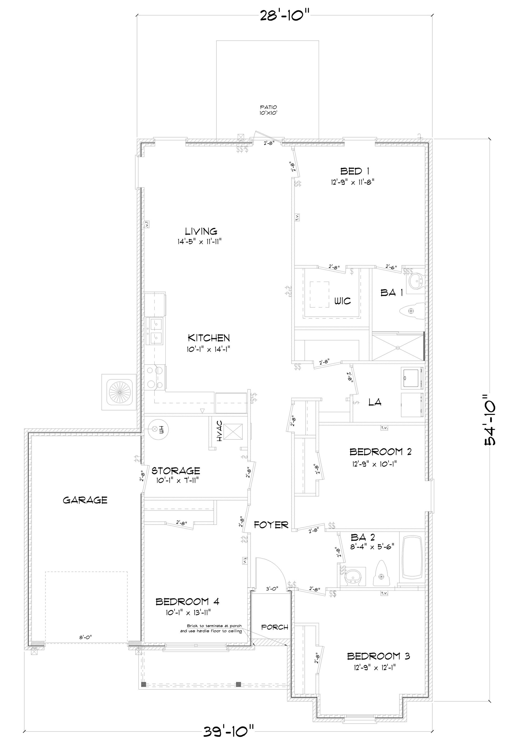 Plano de Planta:Floor Plan.