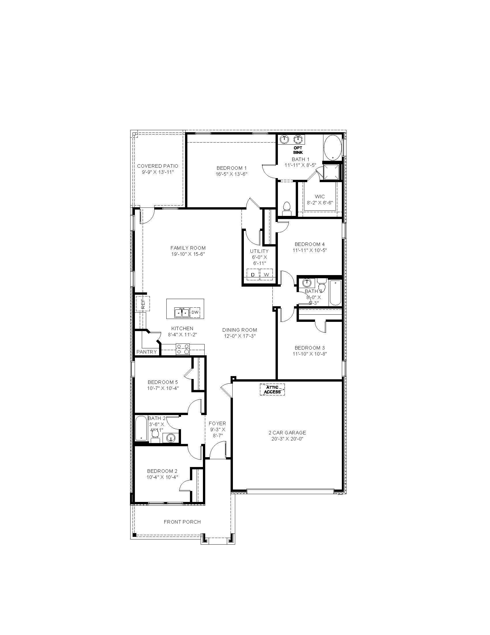Plano de Planta:Floor Plan.