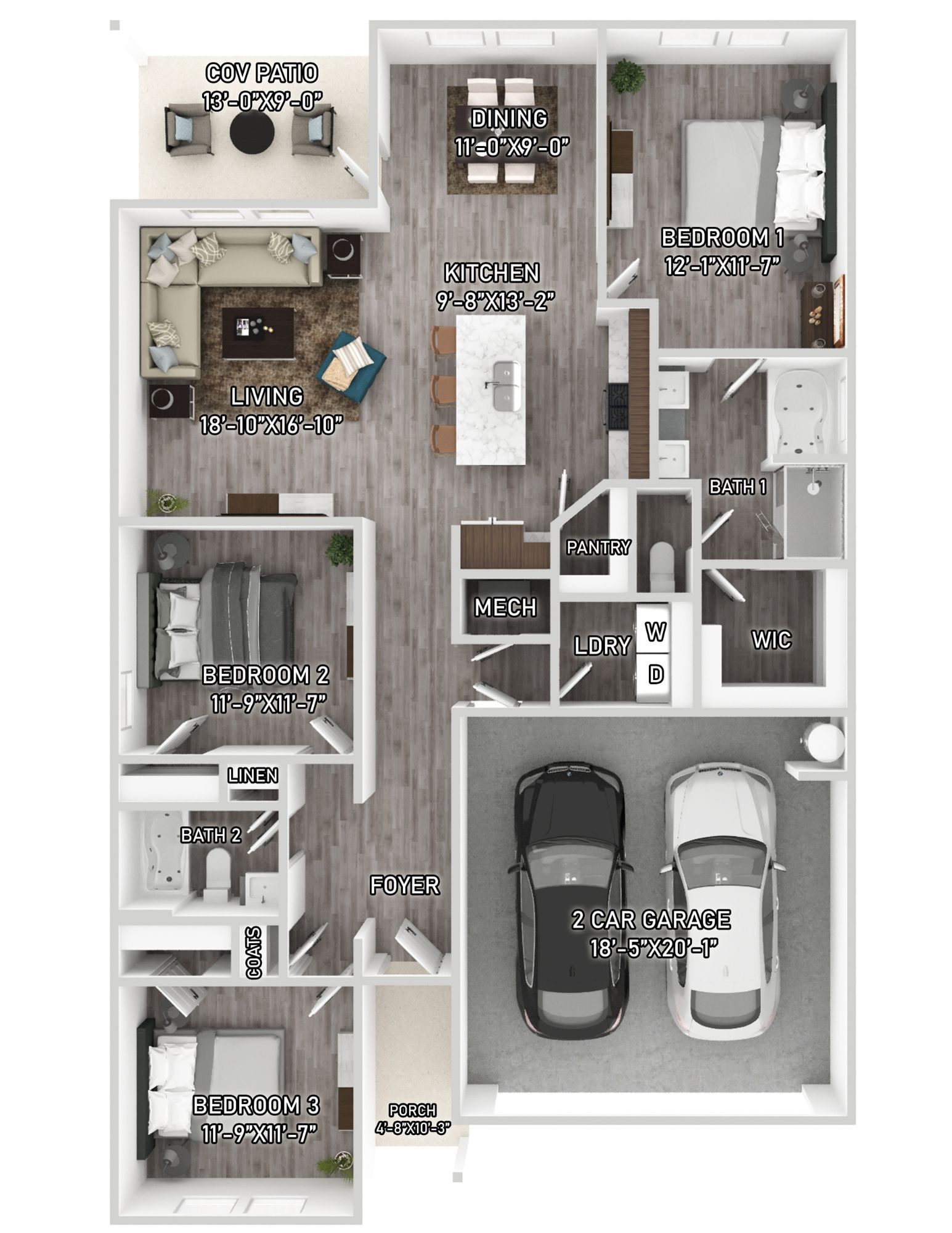Plano de Planta:Floor Plan.