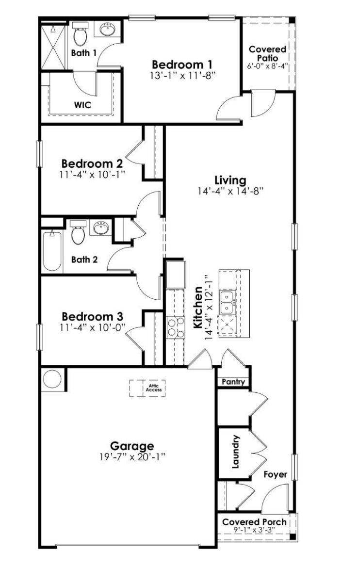 Plano de Planta:Floor Plan.
