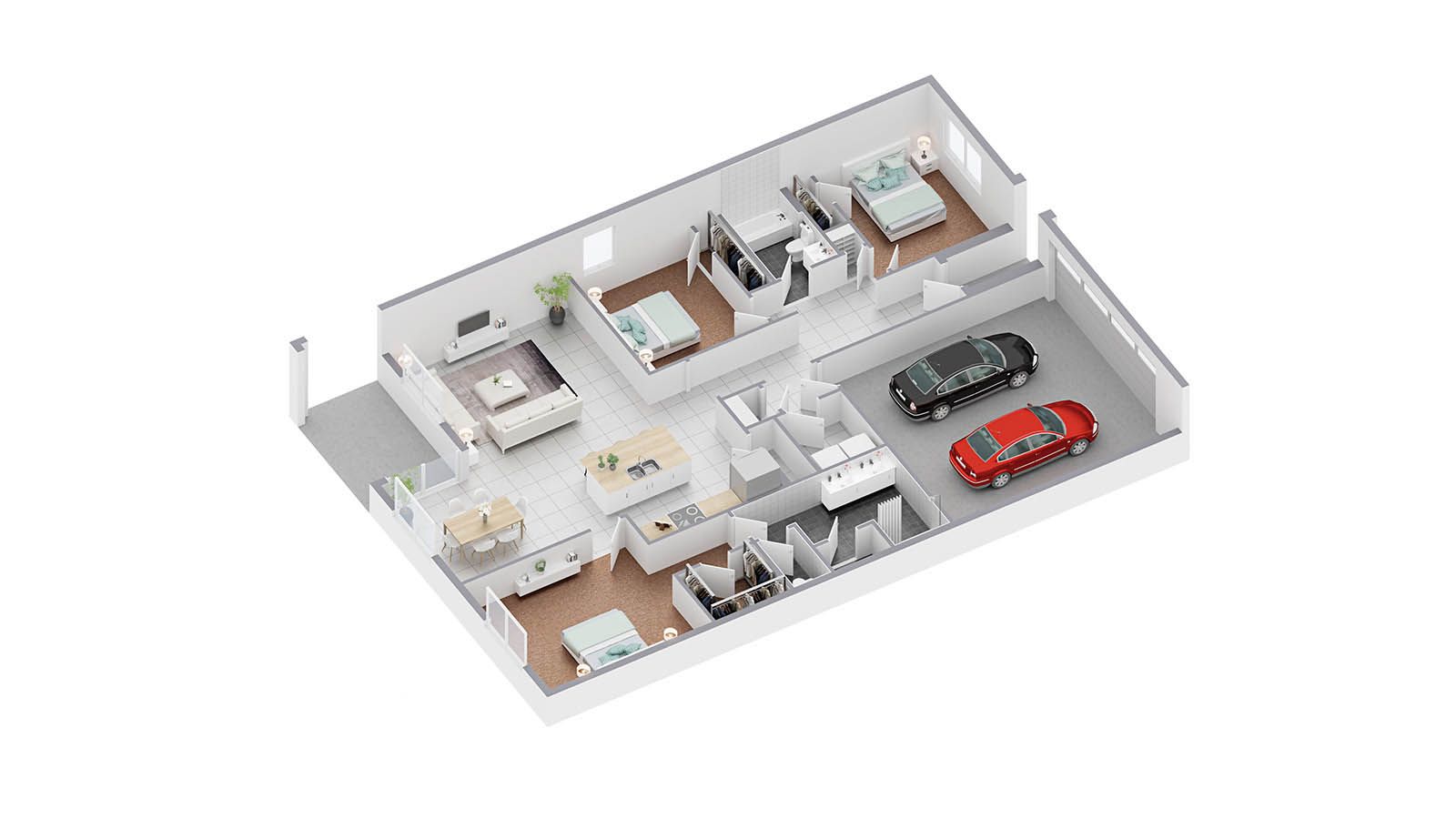 Plano de Planta:Floor Plan.
