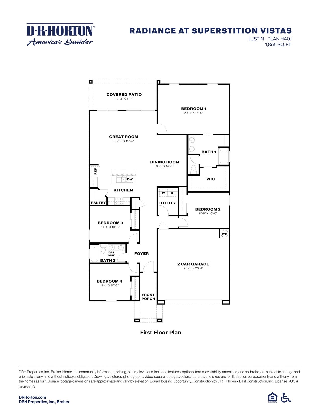 Plano de Planta:Floor Plan.