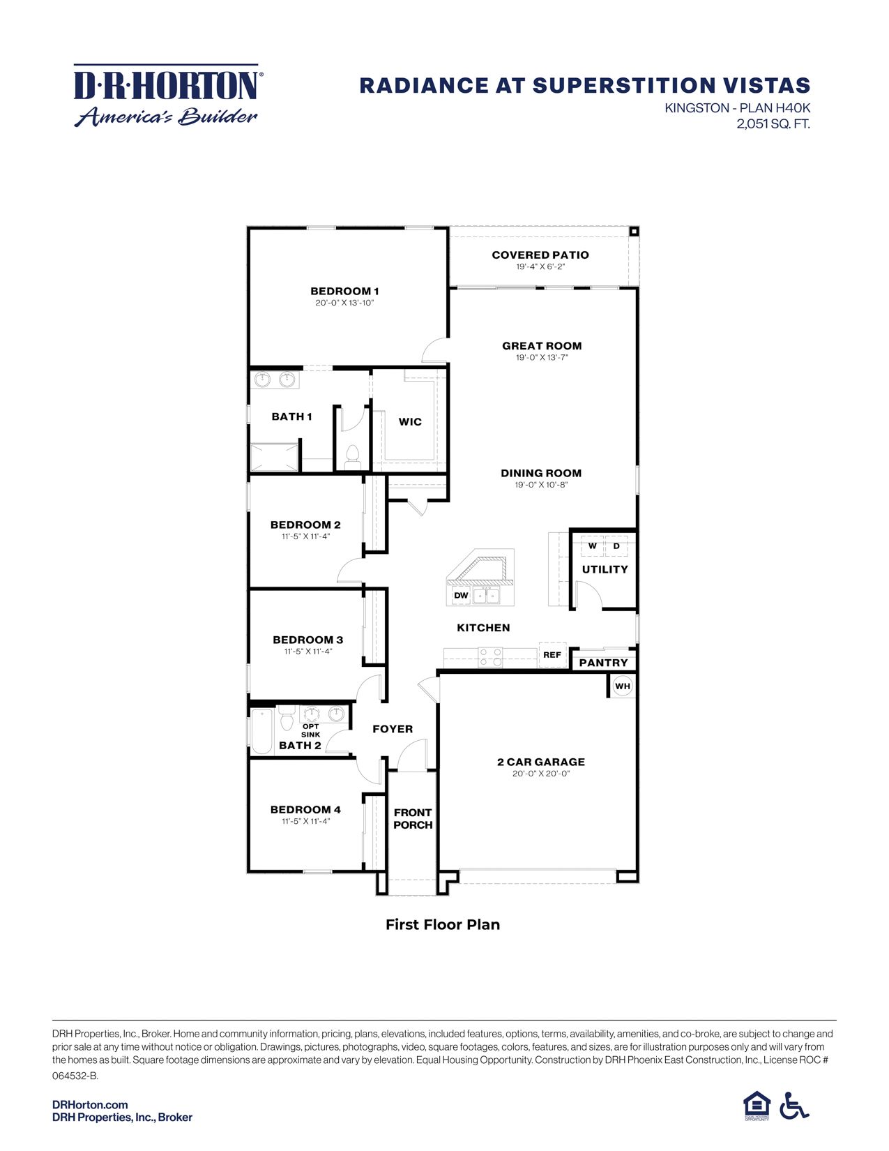 Plano de Planta:Floor Plan.