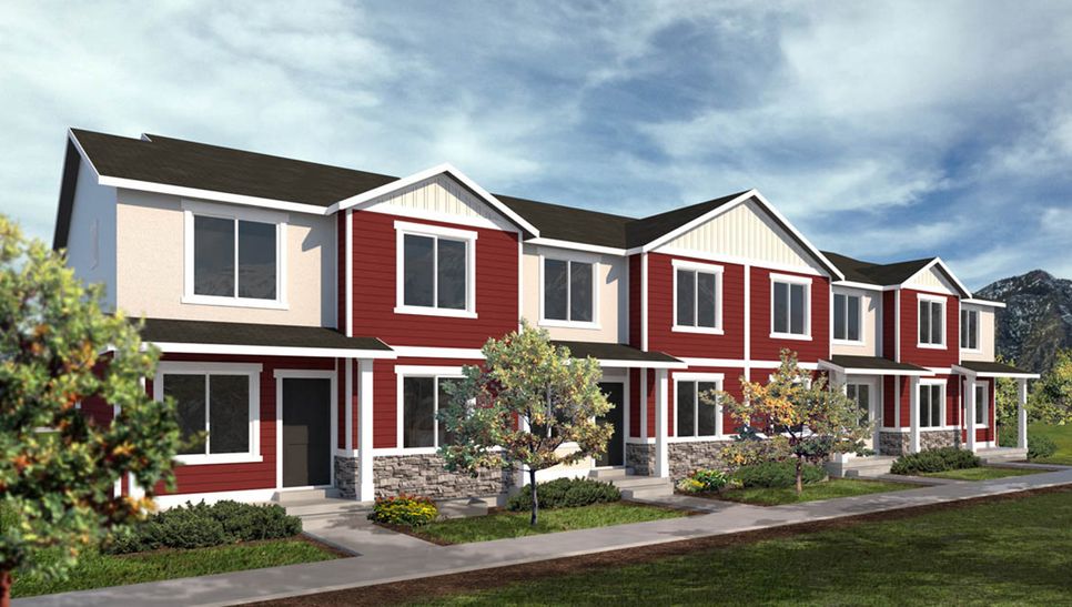 Springside Meadows Townhomes in Payson, UT New Homes by D.R. Horton