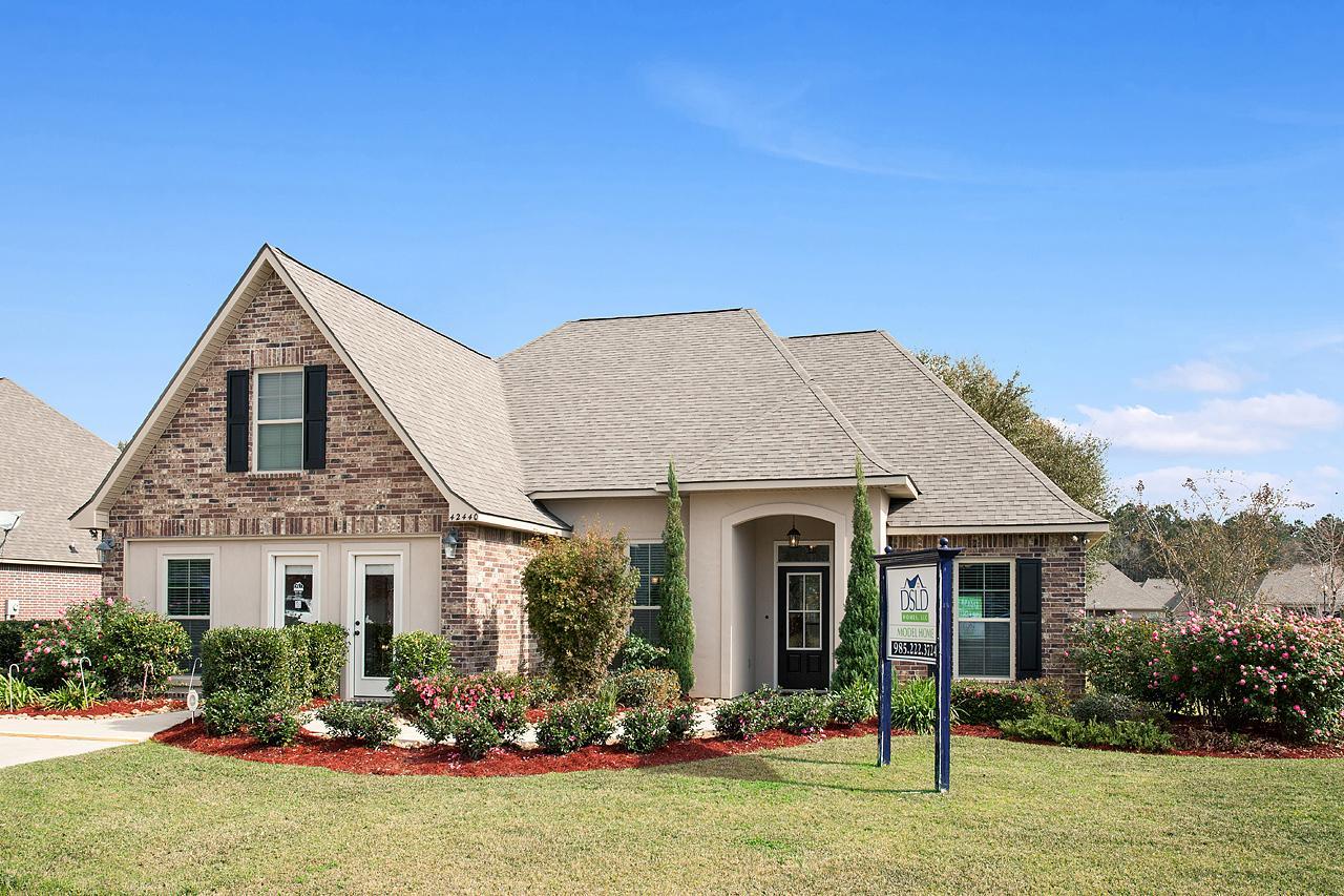 Front View of Model Home - DSLD Homes - Ponchatoula