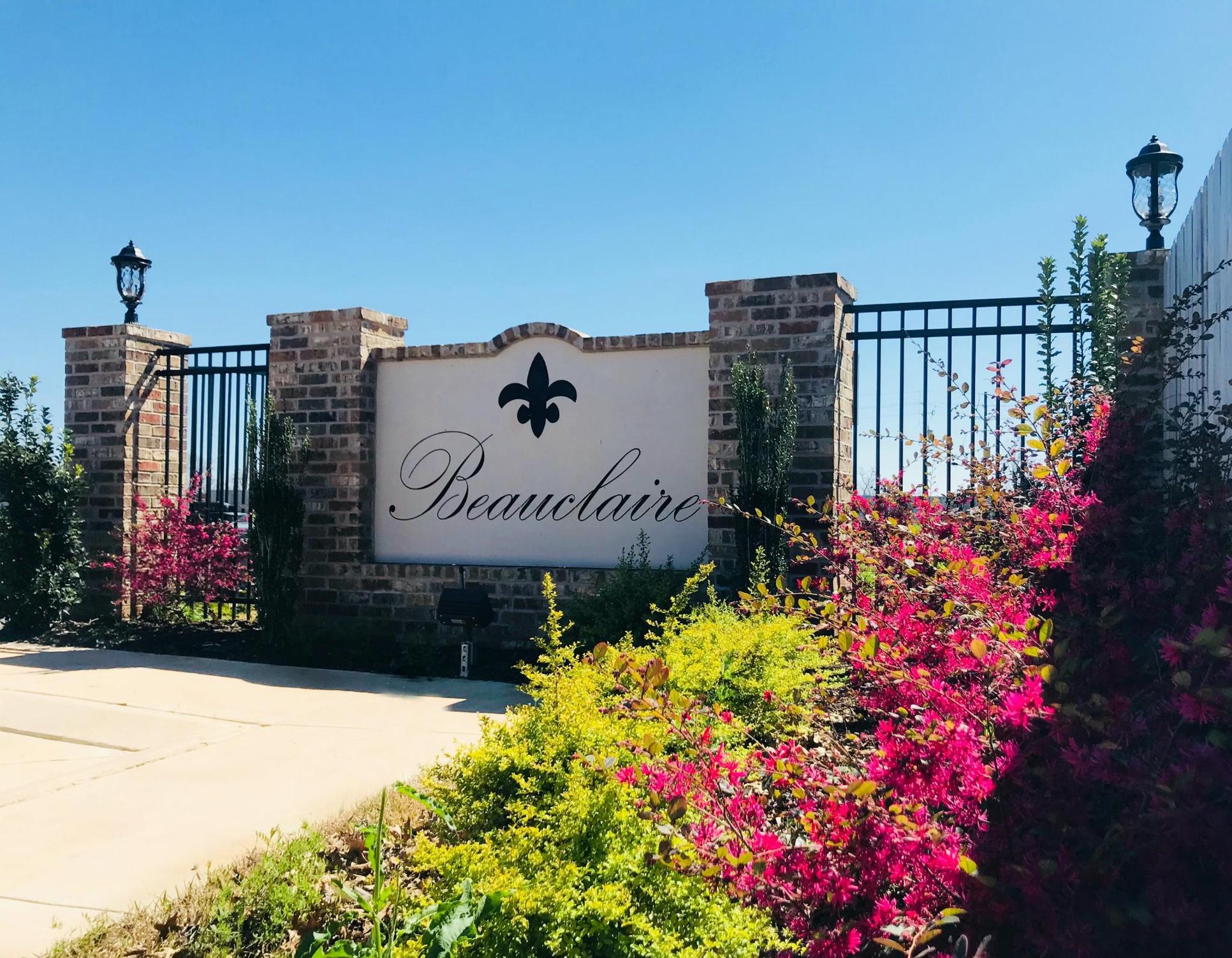 Beauclaire Community Monument - DSLD Homes - Shreveport