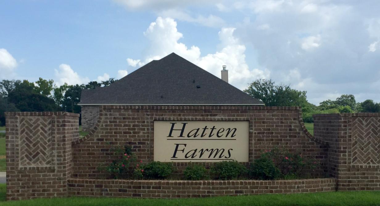 Hatten Farms Entrance*