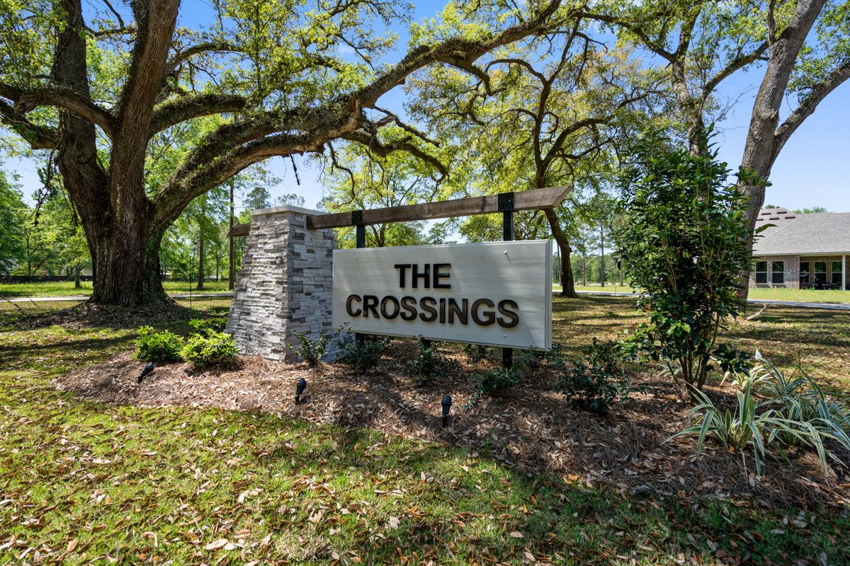 Community Sign - DSLD Homes - The Crossings in Hammond