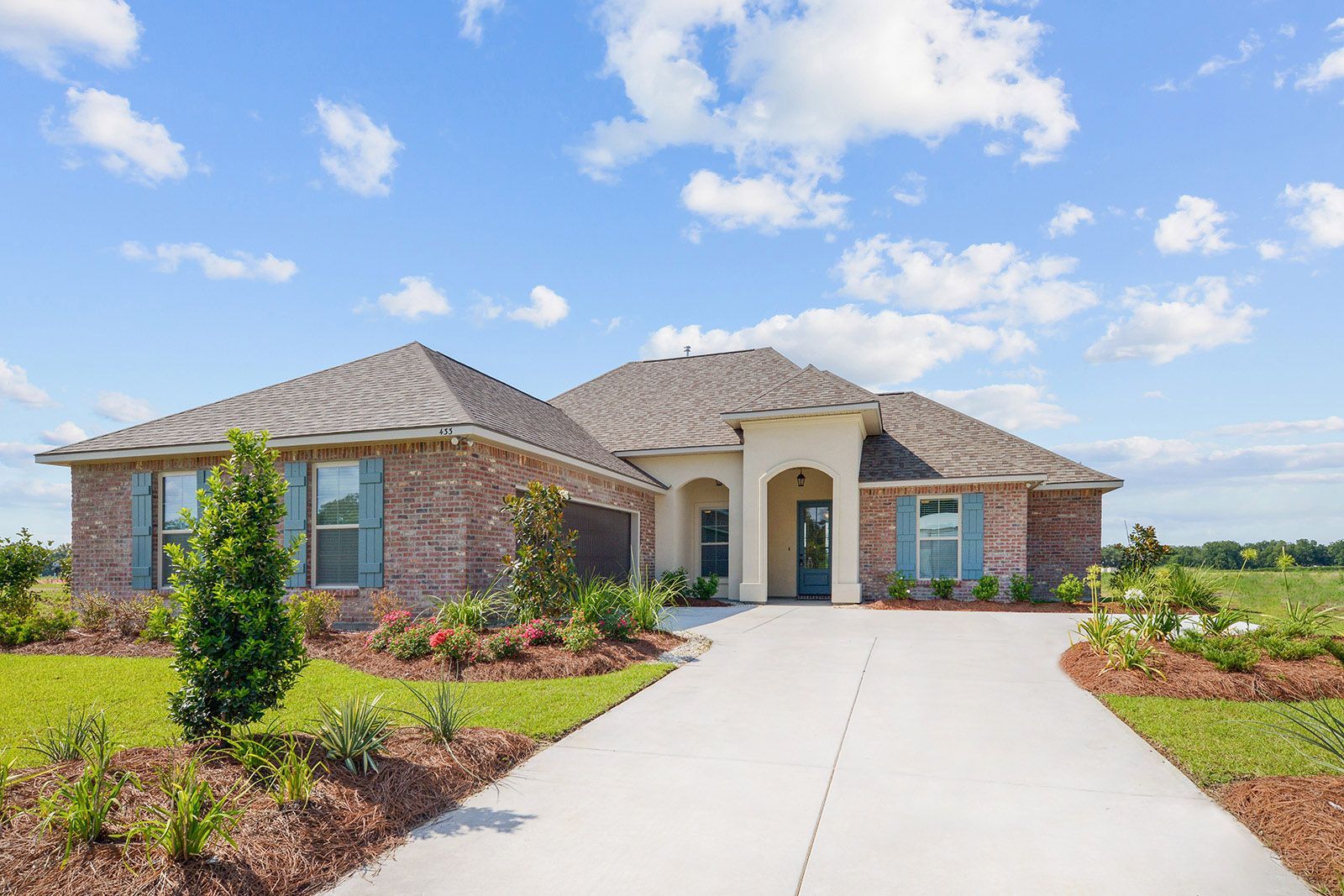 The Reserve at Conway Model Home Exterior - The Reserve at Conway Community - DSLD Homes - Baton ...
