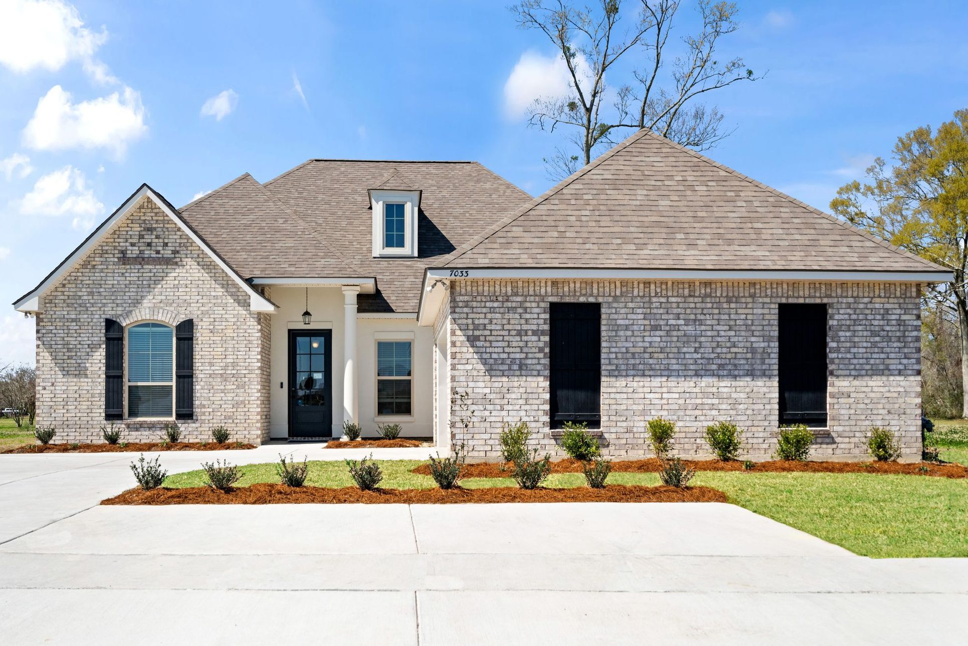 Harmand II A - Floor Plan - DSLD Homes - Front Elevation