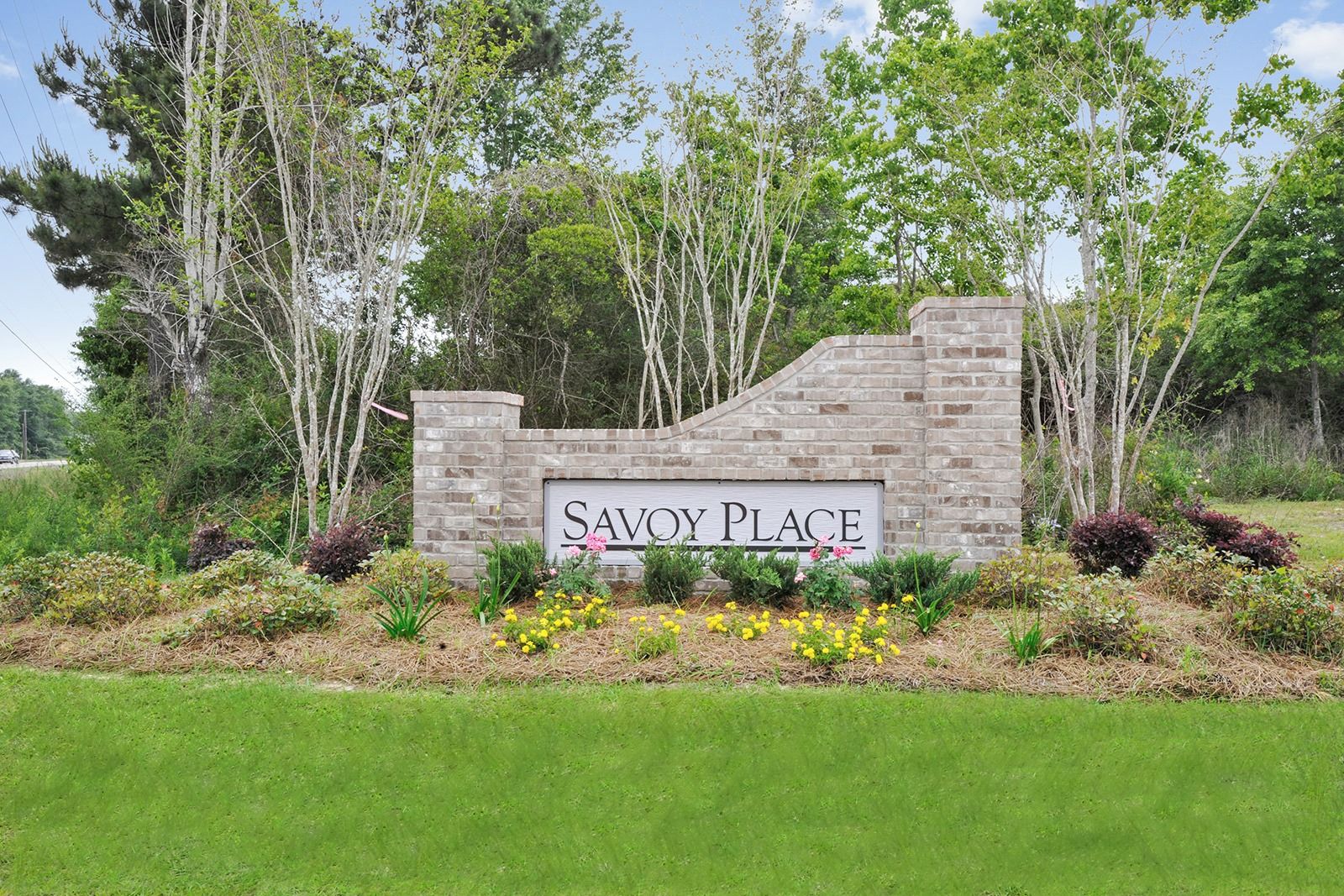 Front Entrance Sign - Savoy Place - DSLD Homes Gulfport