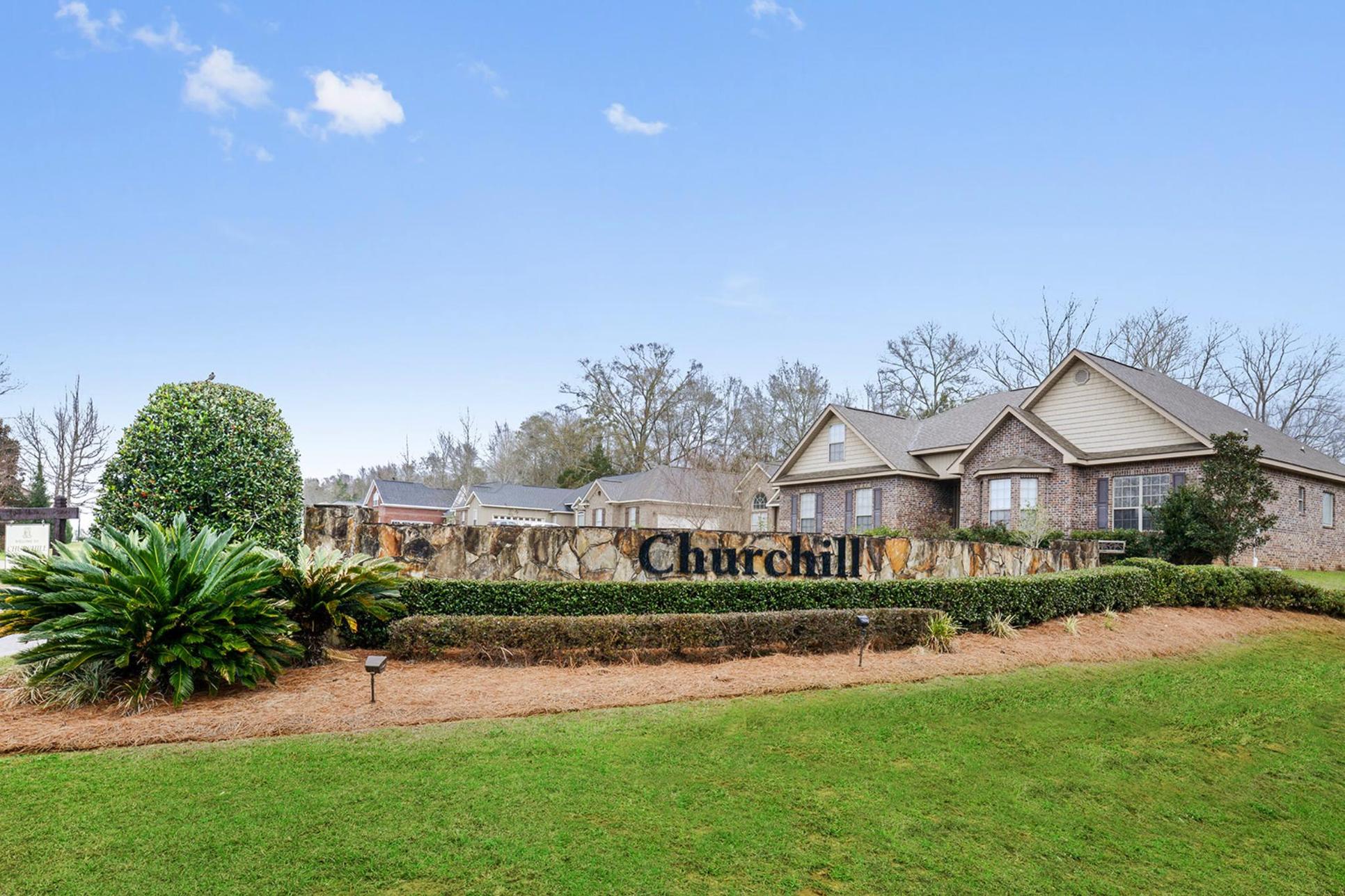 Community Sign - DSLD Homes - Spanish Fort - Church Hill