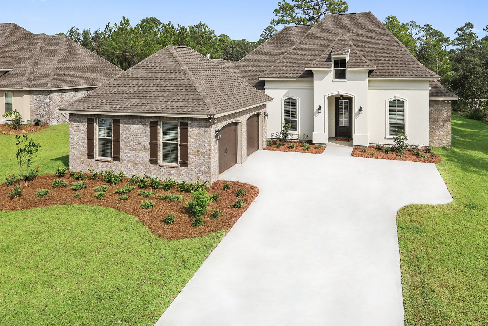 The Waters Model Home Professional Pictures - Front of Home - DSLD Homes